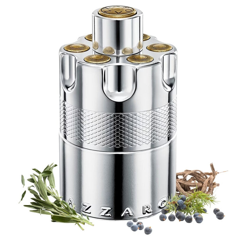 Azzaro Men's Wanted Eau de Parfum EDP 3.4 oz Fragrances Item No. 3614273903172